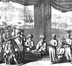 Comércio de café entre árabes e europeus – 1690